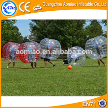 Giant human soccer bubble ball inflatable buddy bumper ball rent